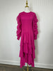 Celestial Dress In Hot Pink