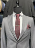 Sapphire Tie With PocketSquare
