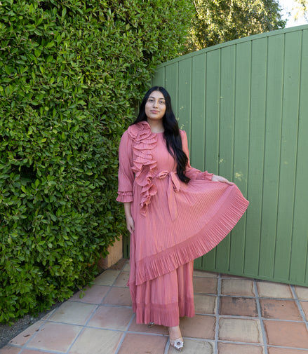 Bloom in Coral Dress
