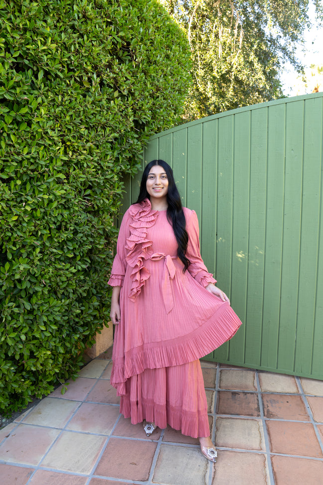 Bloom in Coral Dress