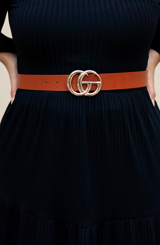 Brow Emblem Women's Belt