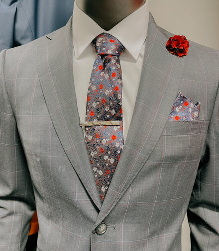 Floral Tie Set