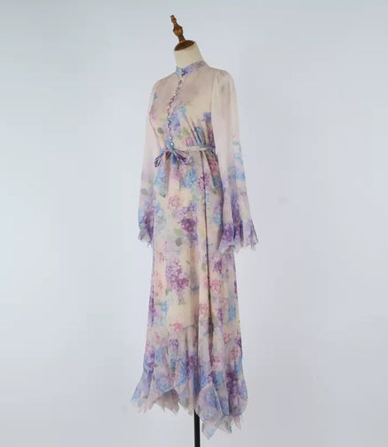 Lourdes Dress In Violet