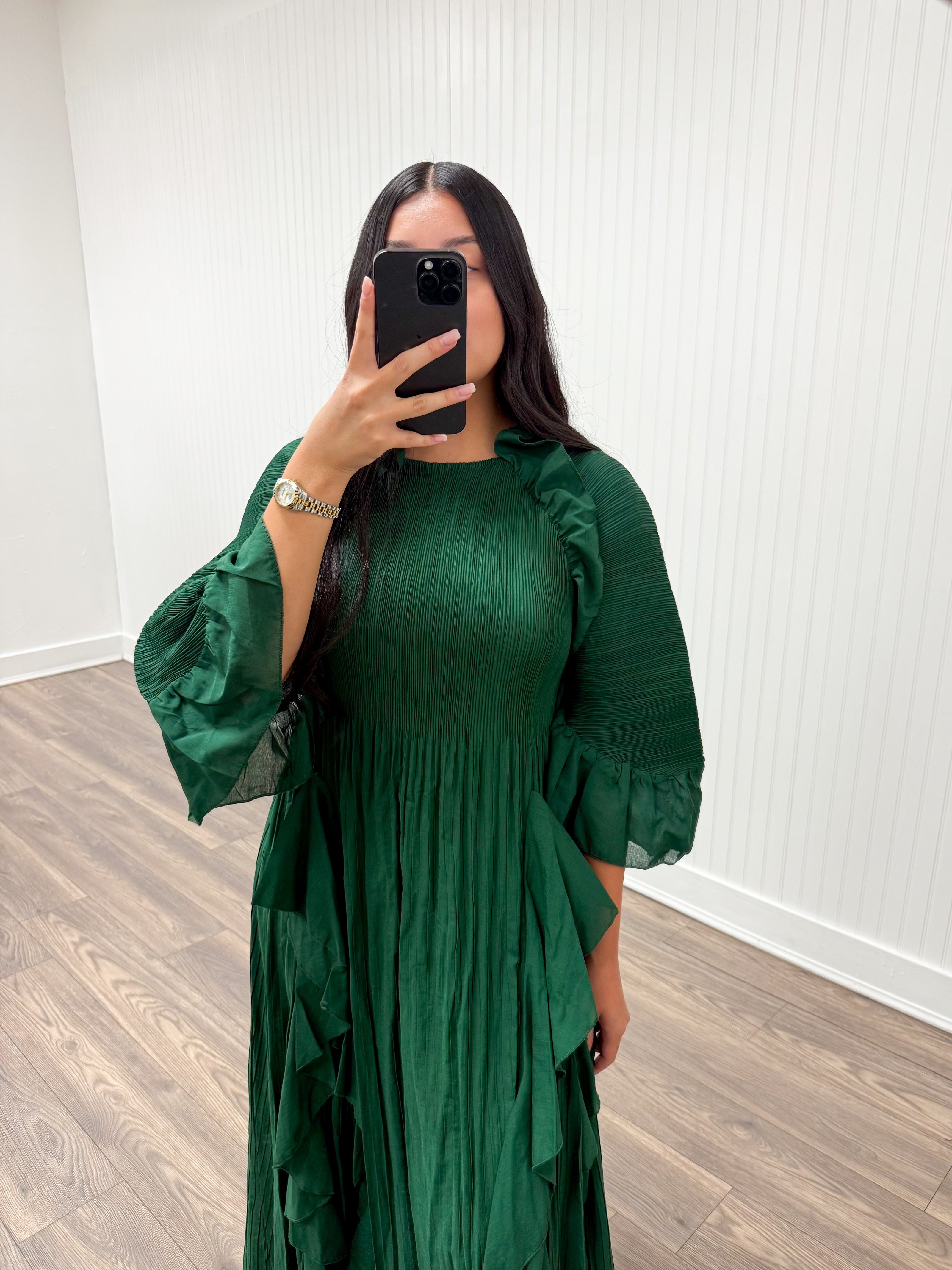 Emerald Reverie Dress
