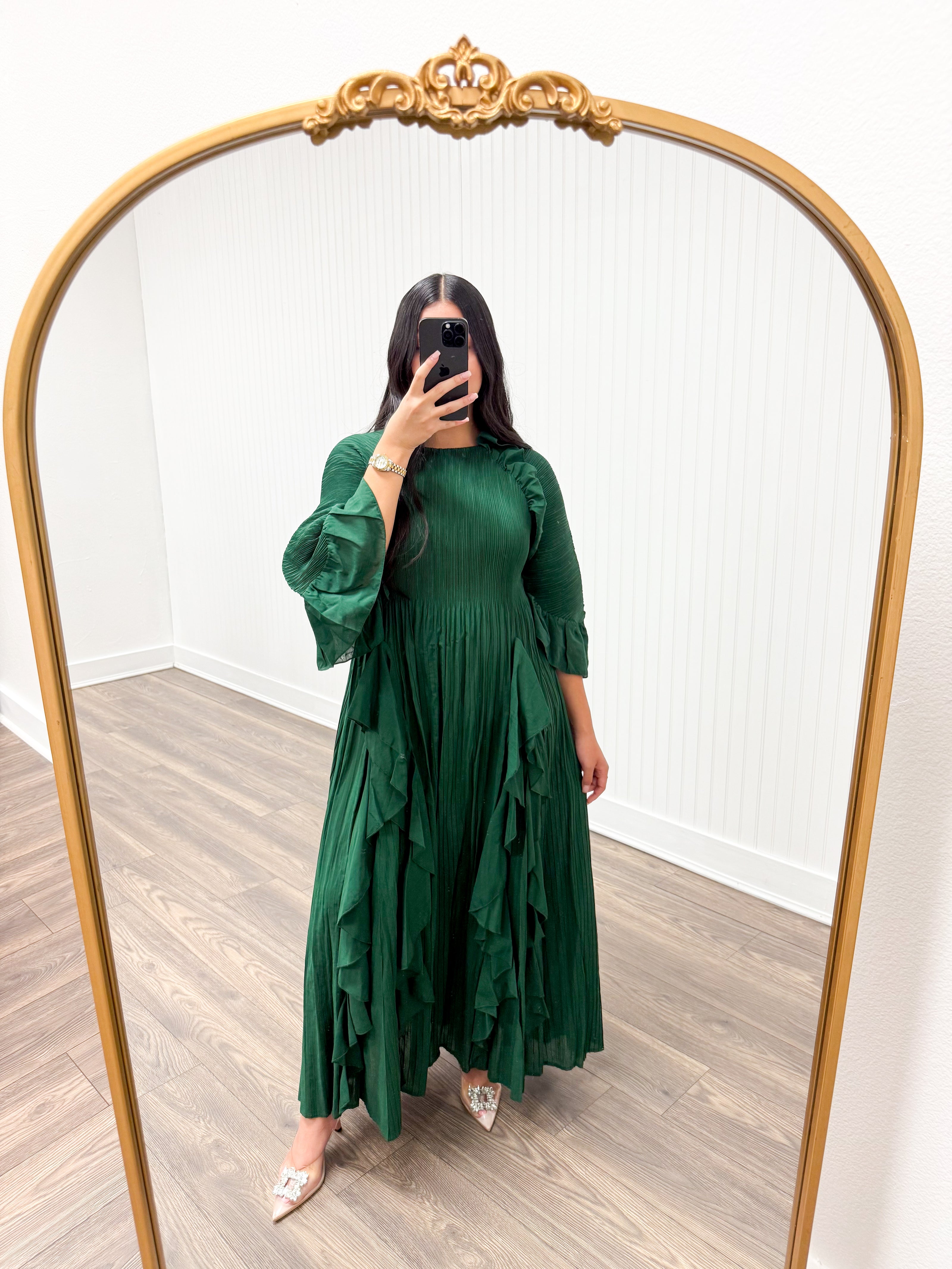 Emerald Reverie Dress