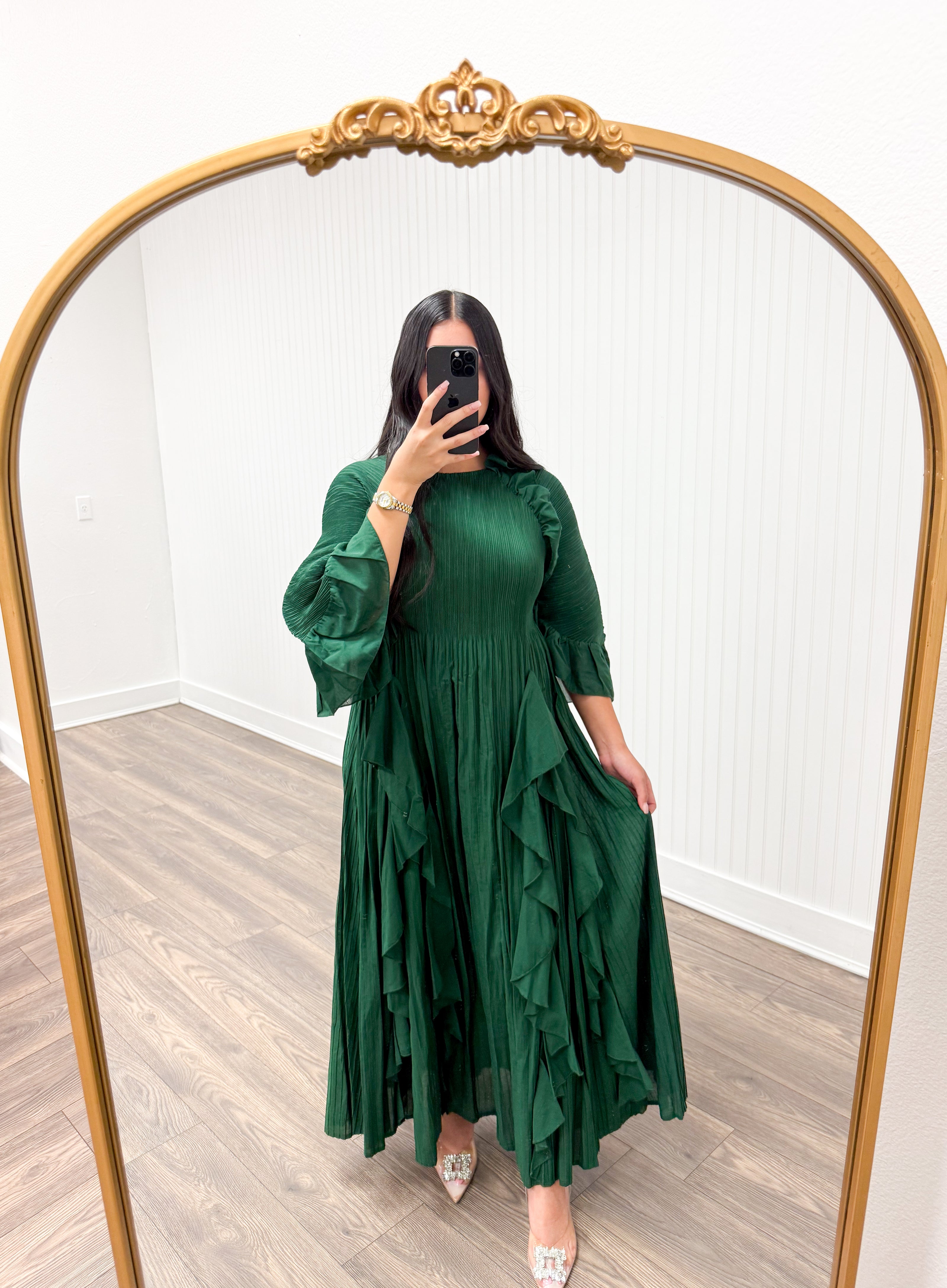 Emerald Reverie Dress
