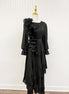 The Bloom Maxi Dress In Black