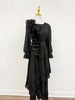 The Bloom Maxi Dress In Black