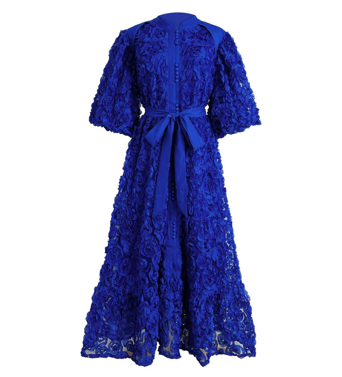 Garden Royal Midi Dress